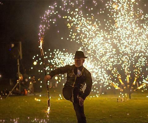 Огненное-пиротехническое шоу